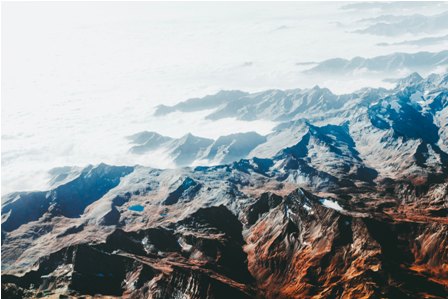 Alp, a snow-capped high mountain. Photo by Federico Beccari on Unsplash